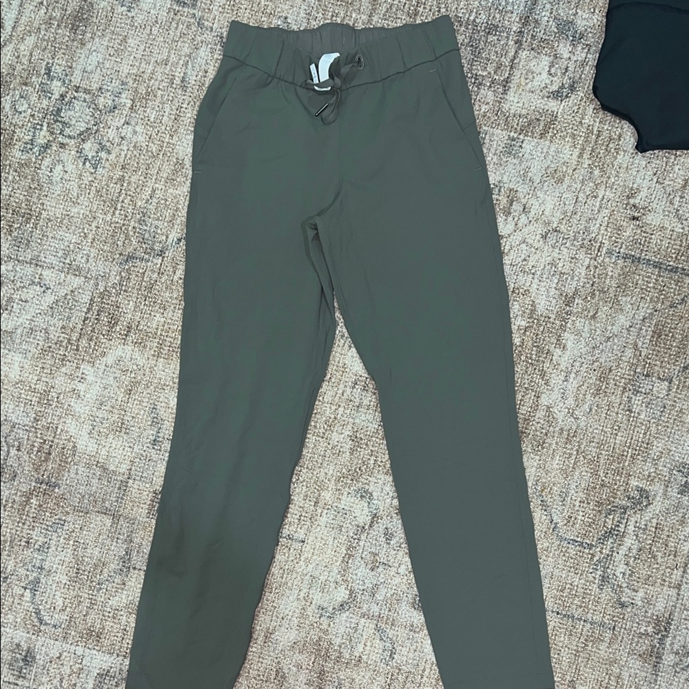 lululemon athletica Olive Track Pants